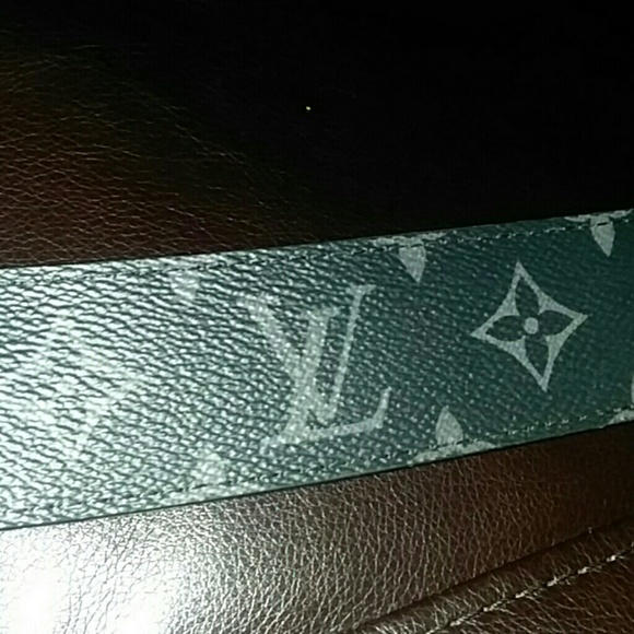 Louis Vuitton Belt Monogram Eclipse Black/Gray - Picture 2 of 4